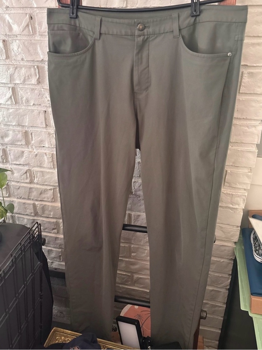 Lululemon ABC Pant Olive Green 38x37